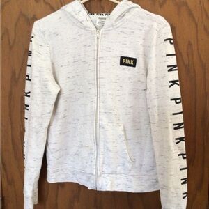 Victoria's Secret Pink White Hoodie